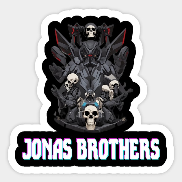Jonas Brothers Sticker by Maheswara.Momocats